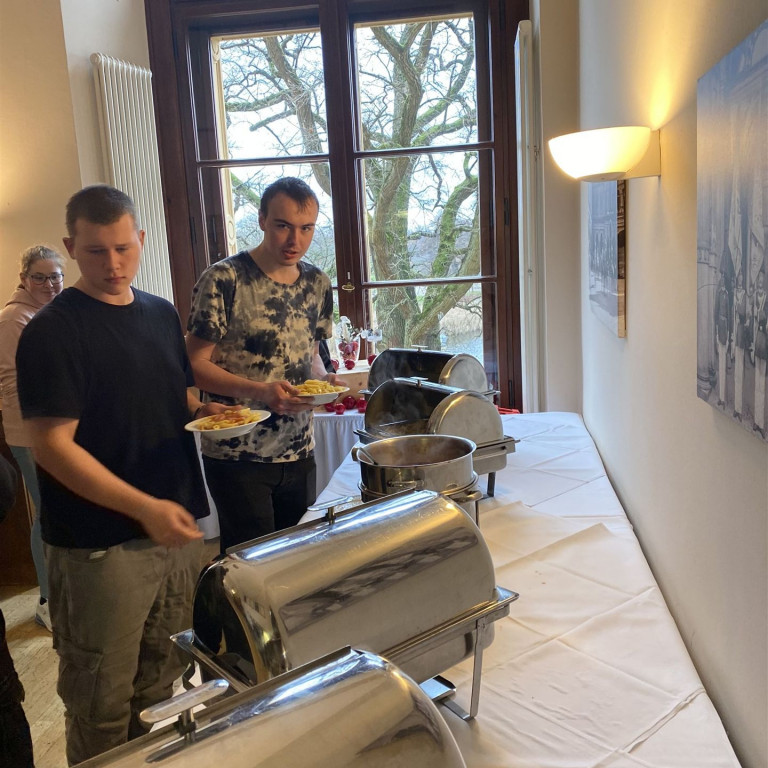 Besuch im Schweriner Landtag