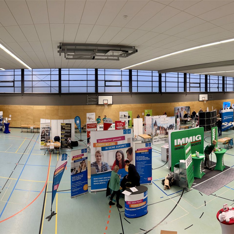 Erfolgreiche 17. Regionale Kontaktbörse am RBB Müritz