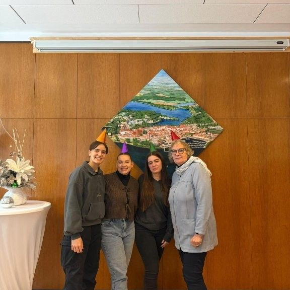 Deutsch-französischer Austausch in winterlicher Atmosphäre