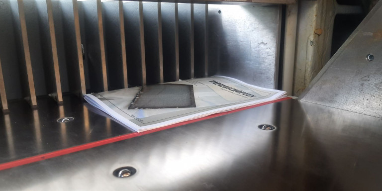 Buchbinde-Workshop der MDP/MTD 51