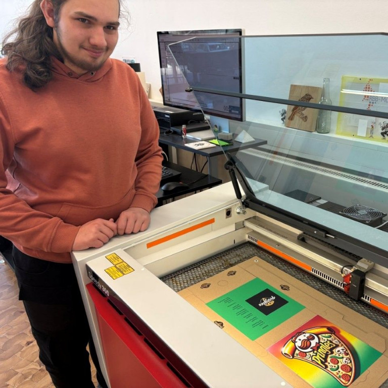 Teig, Design und Druck